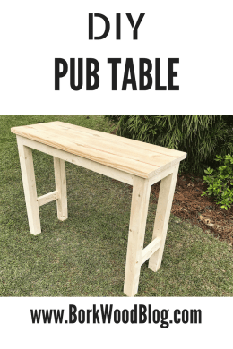 DIY Pub Table