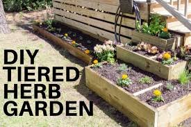 DIY Tiered Herb Garden