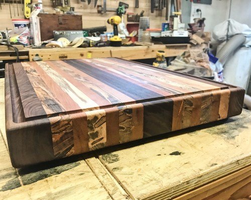 ambrosia maple edge grain cutting board