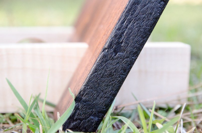 burned walnut