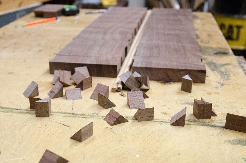 cutting angles for modern coat rack