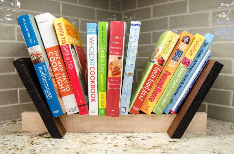 kitchen cookbook decor