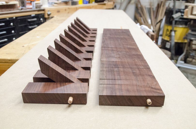 modern wood coat rack