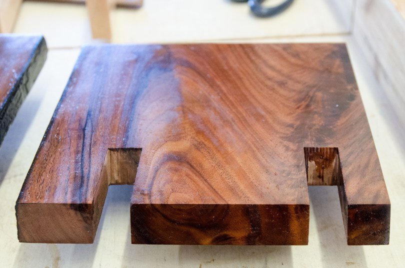 walnut for cookbook stand