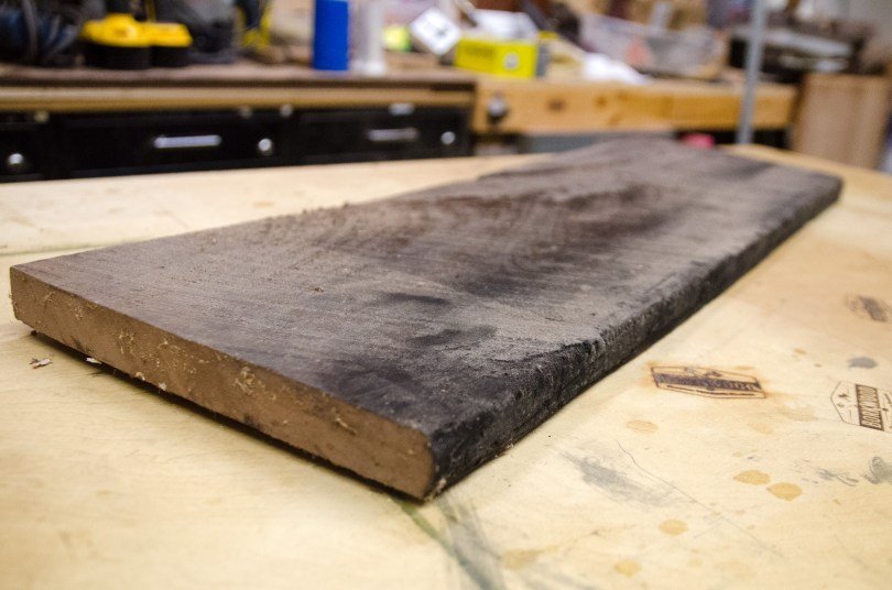 walnut for cookbook stand