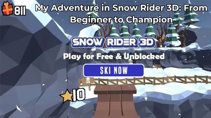 My Adventure in Snow Rider 3D: From Beginner to Champion