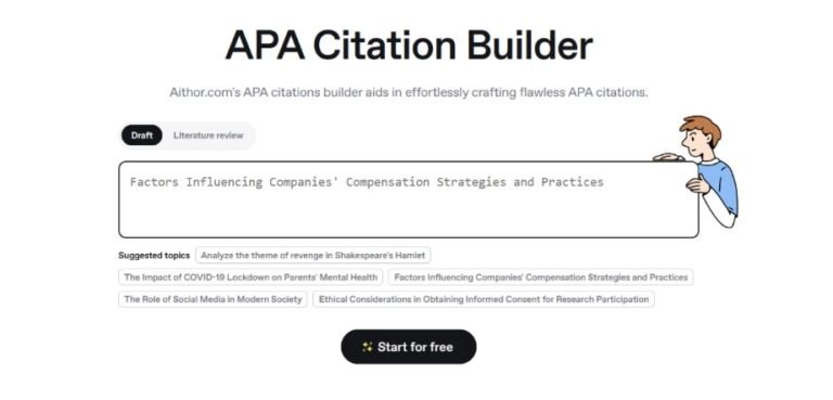 APA Source Generator for Hassle-Free Citations