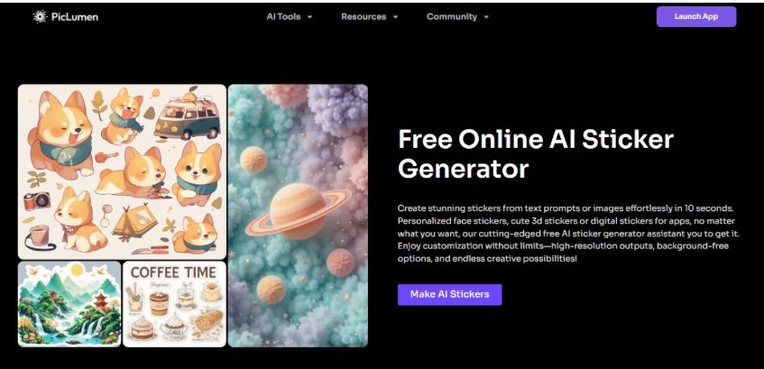 PicLumen’s AI Sticker Generator Your Ultimate Sticker Design Tool