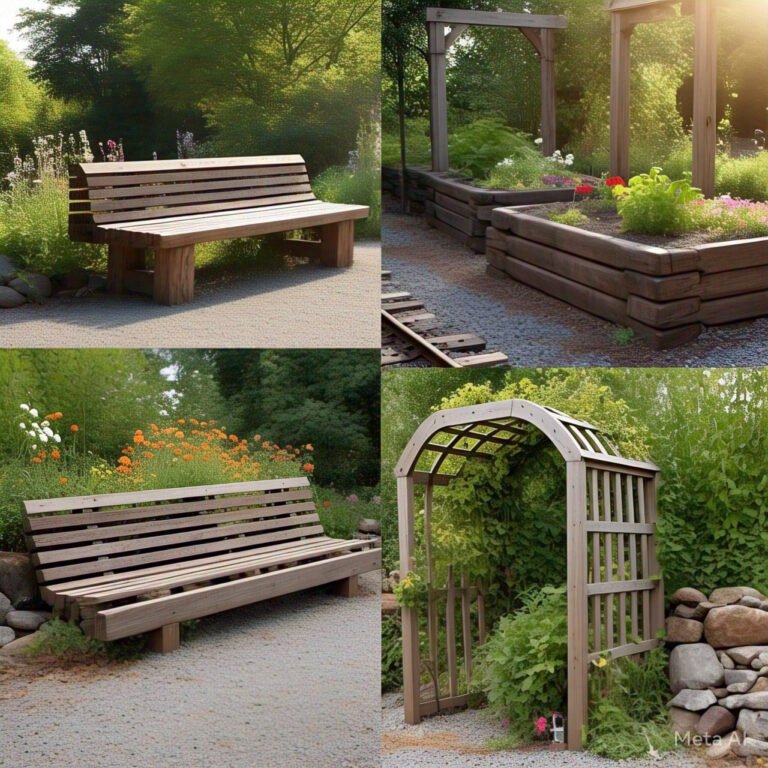5 Garden Projects with Railway Sleepers