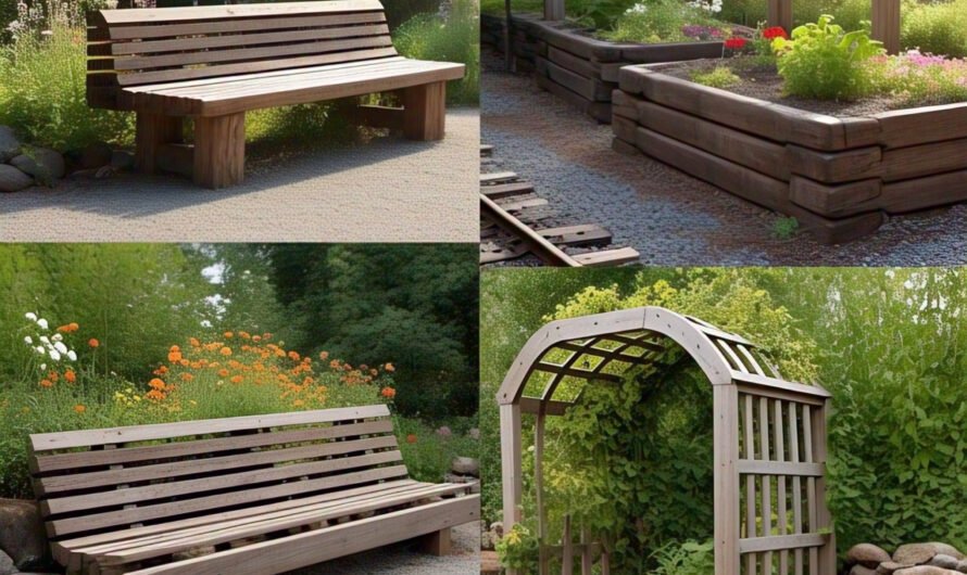 5 Garden Projects with Railway Sleepers