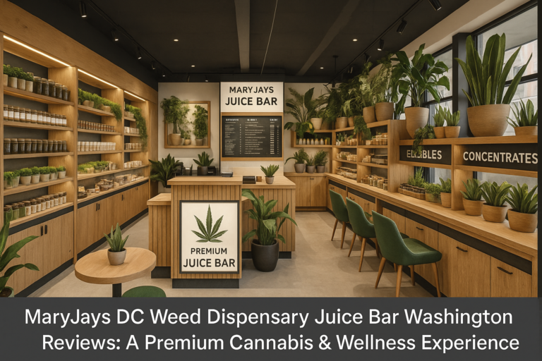 maryjays dc weed dispensary juice bar washington reviews