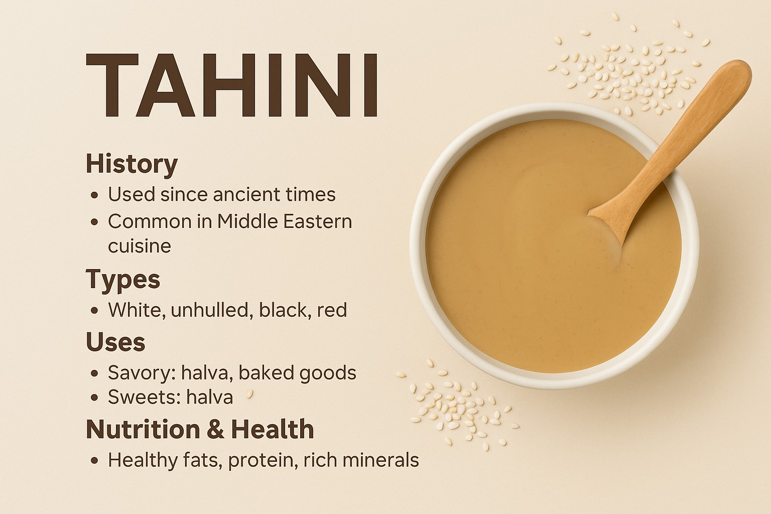 Tahini recipes