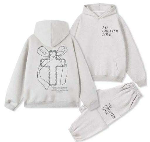Fleece Hoodie Set