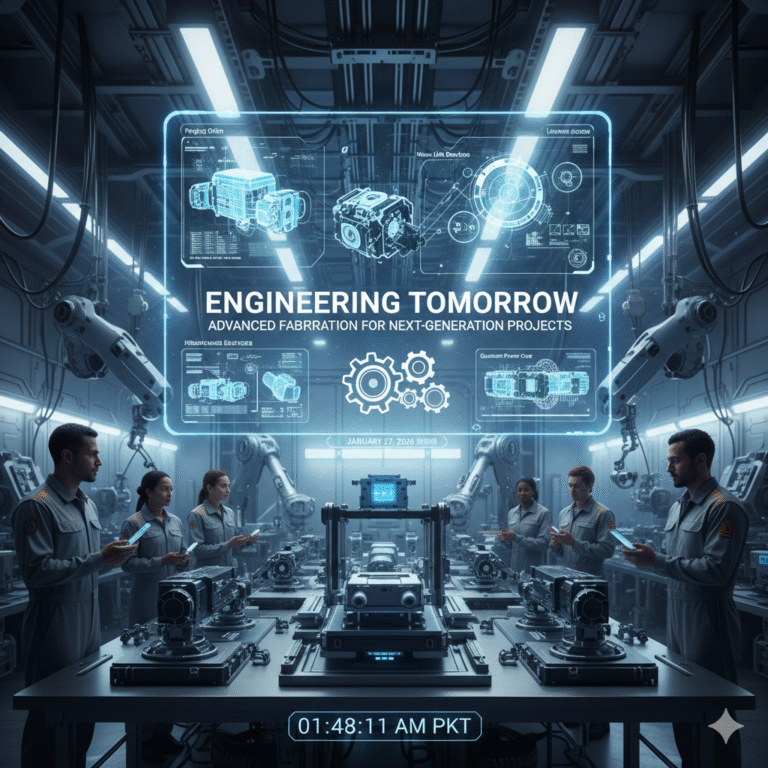 Engineering Tomorrow: Advanced Fabrication for Next-Generation Projects